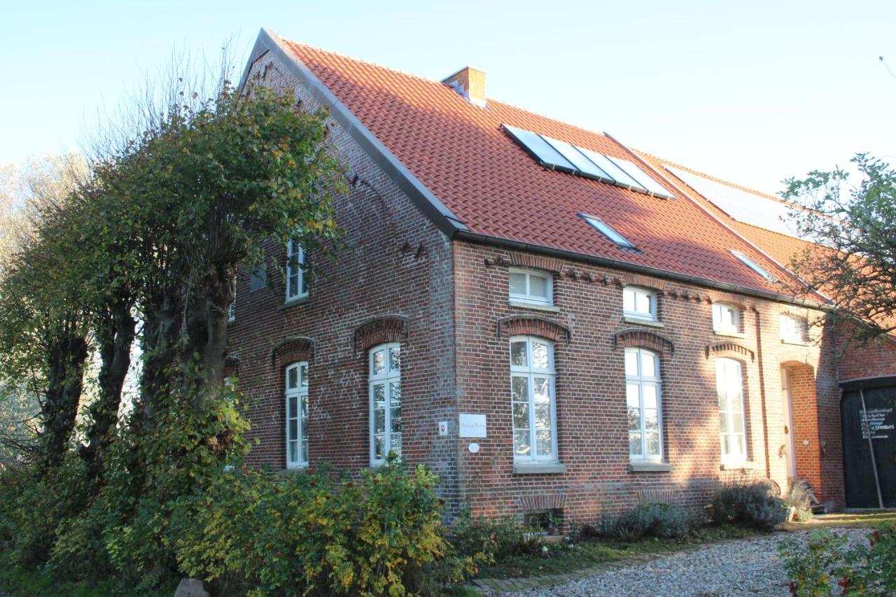 Ferienhof Spiegelhaus Krummhörn Dış mekan fotoğraf