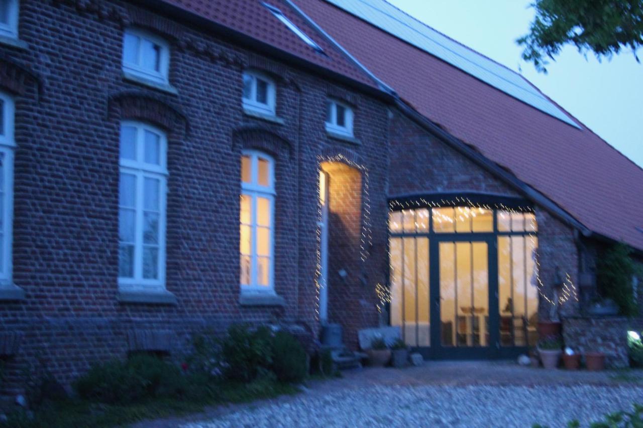 Ferienhof Spiegelhaus Krummhörn Dış mekan fotoğraf